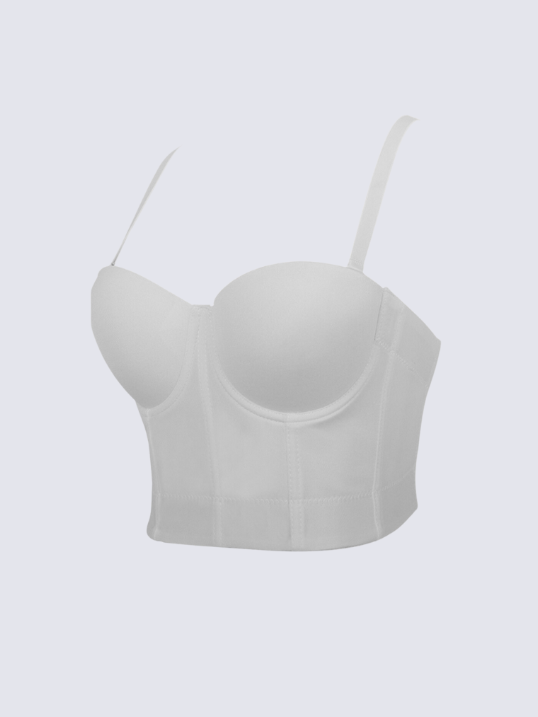 Precious Closet Sweetheart Bustier Corset Cami Top