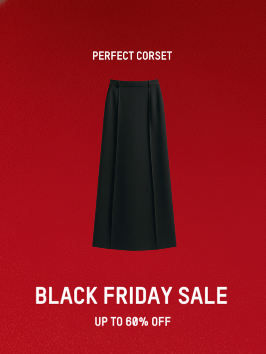 Precious Closet Belted A-Line Maxi Skirt
