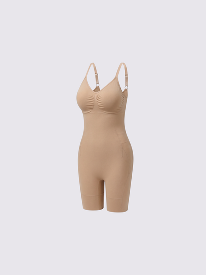 Precious Closet Ribbed Sculpt Sleeveless Bodysuit