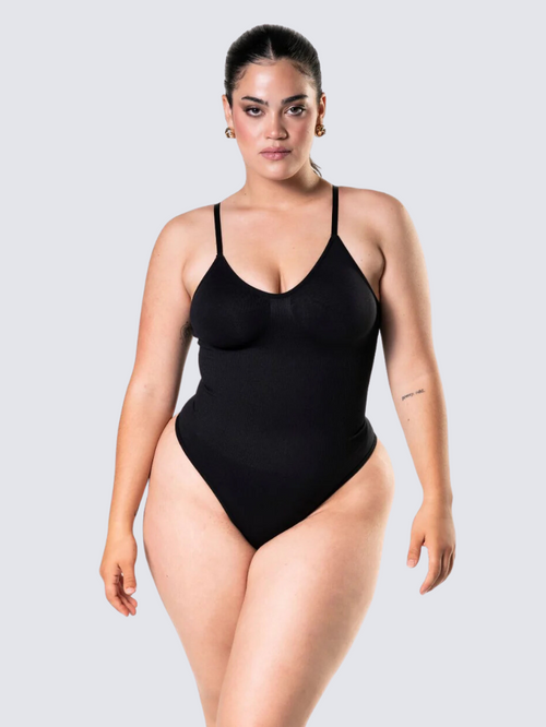 Precious Closet Seamless Sculpting Spaghetti Strap Bodysuit