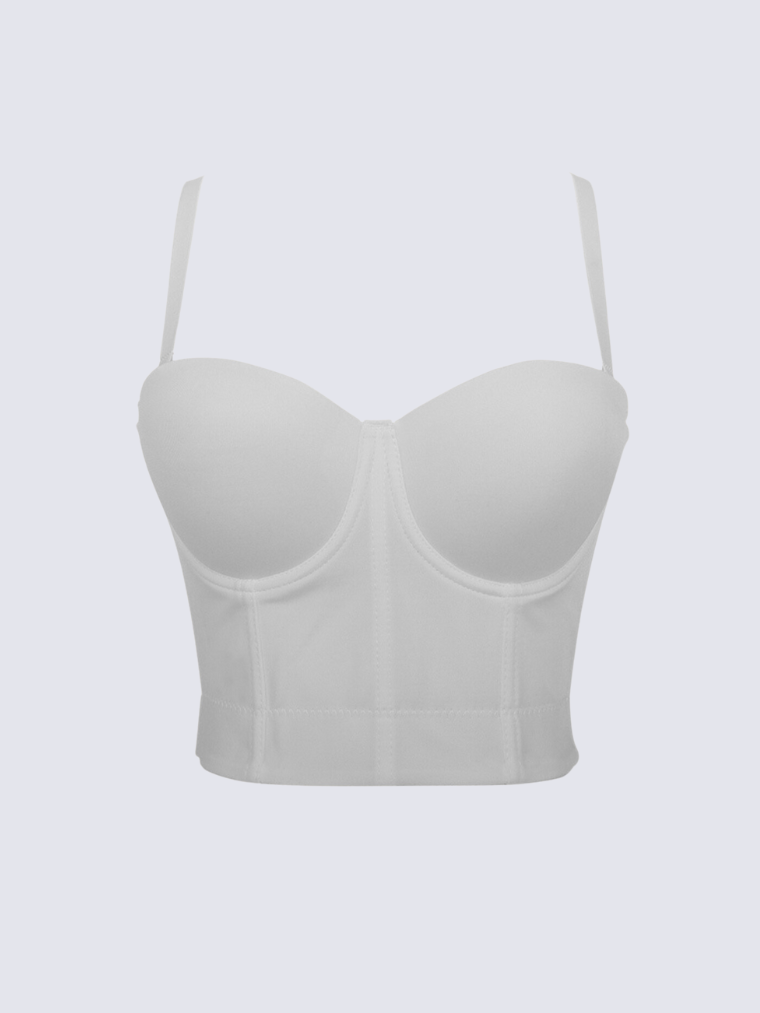 Precious Closet Sweetheart Bustier Corset Cami Top
