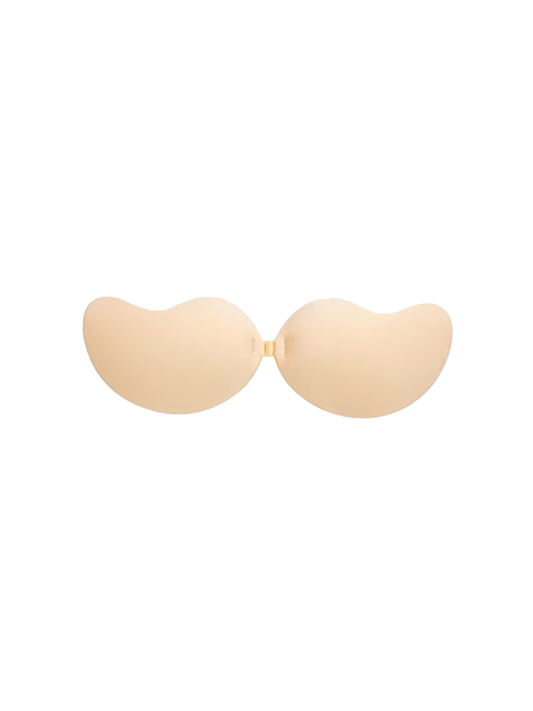 Precious Closet Nude Strapless Adhesive Backless Invisible Bra