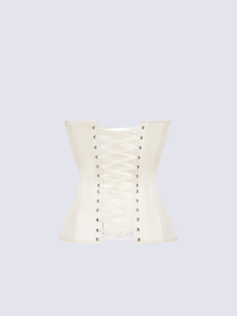 Precious Closet Sweetheart Padded Cup Boned Corset Bustier