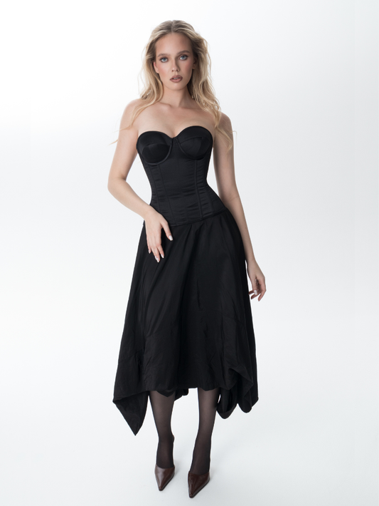Precious Closet Satin Sweetheart Corset