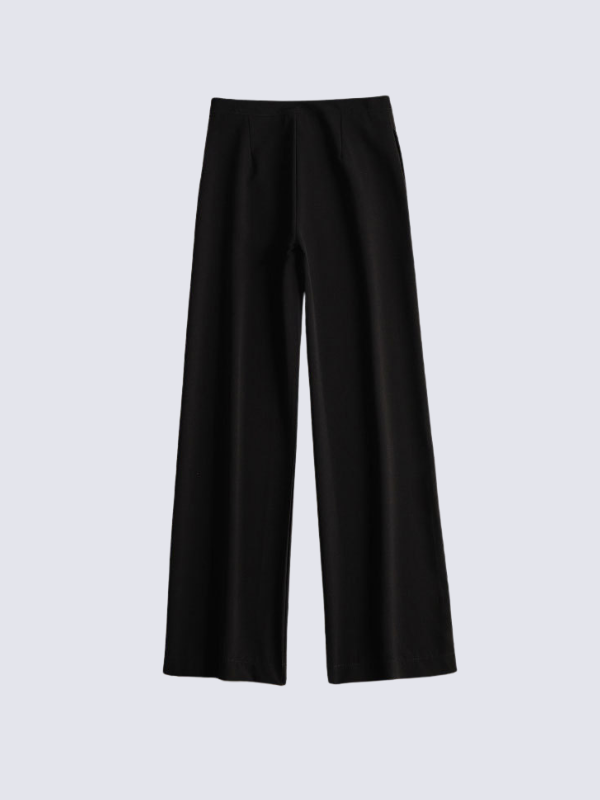Precious Closet White High Waist Wide Leg Pants
