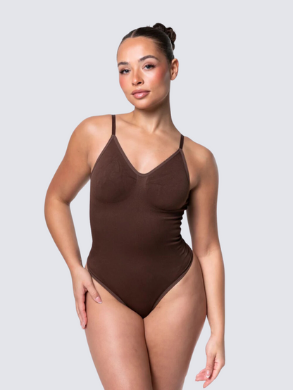 Precious Closet Seamless Sculpting Spaghetti Strap Bodysuit