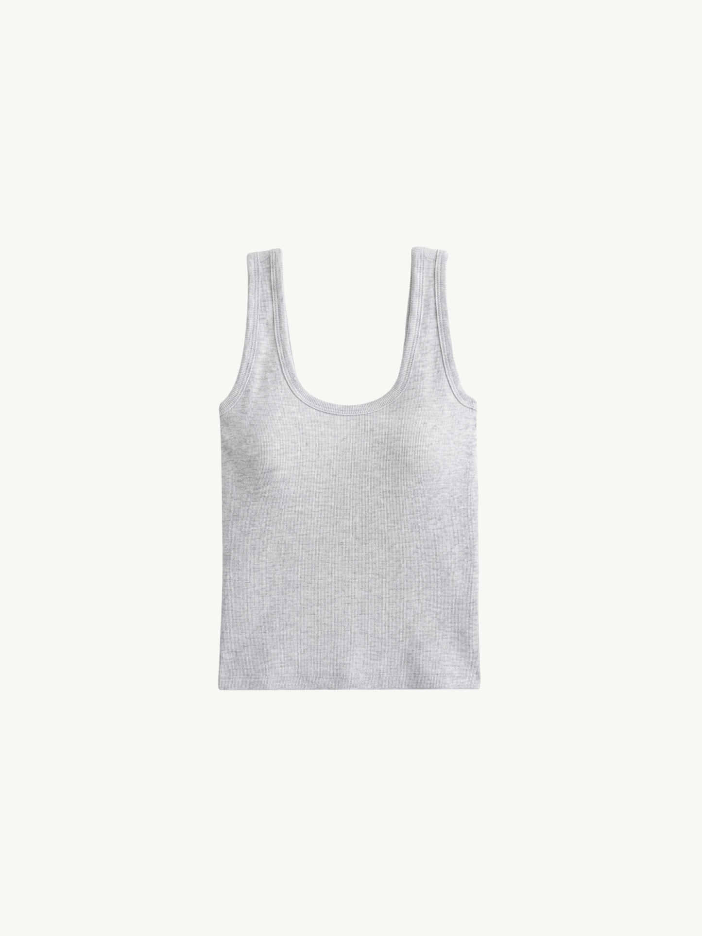 Precious Closet Ribbed Scoop Neck Tank Top