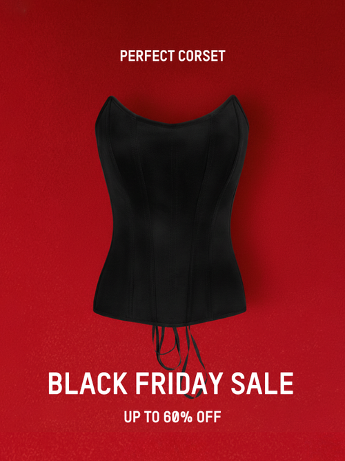 Precious Closet Strapless Sweetheart Boned Corset Top