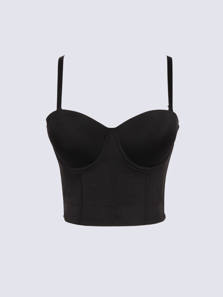 Precious Closet Sweetheart Bustier Corset Cami Top