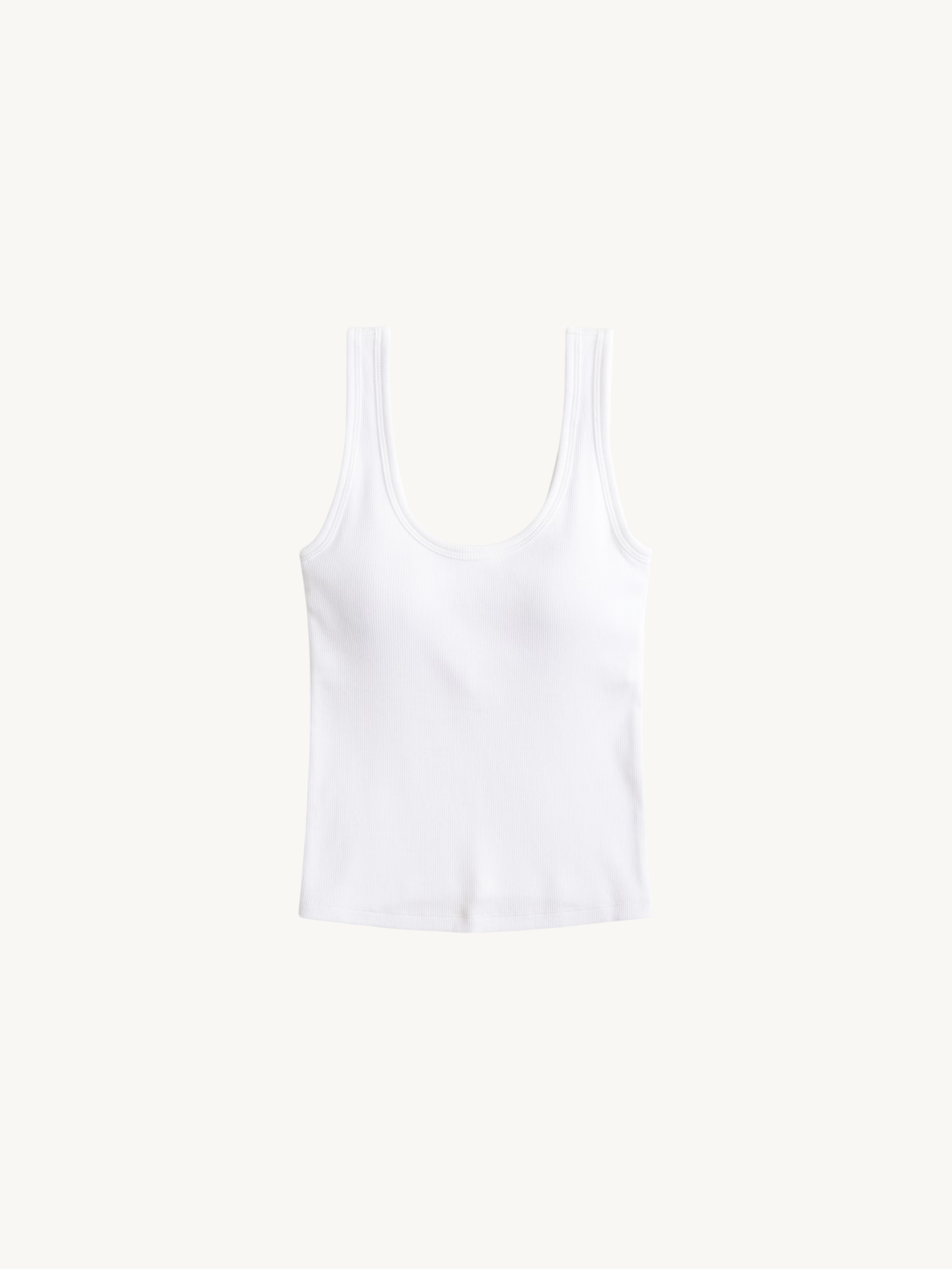 Precious Closet Ribbed Scoop Neck Tank Top