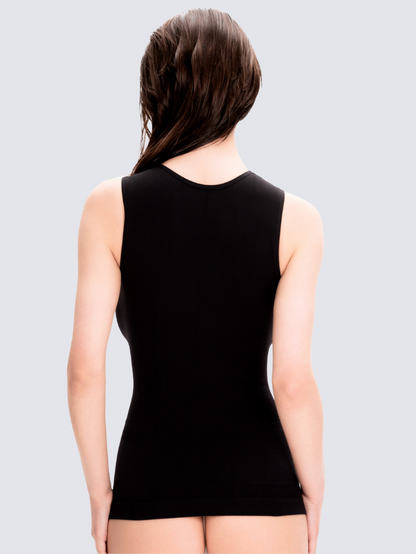 Precious Closet Seamless High Neck Sleeveless Shapewear Top