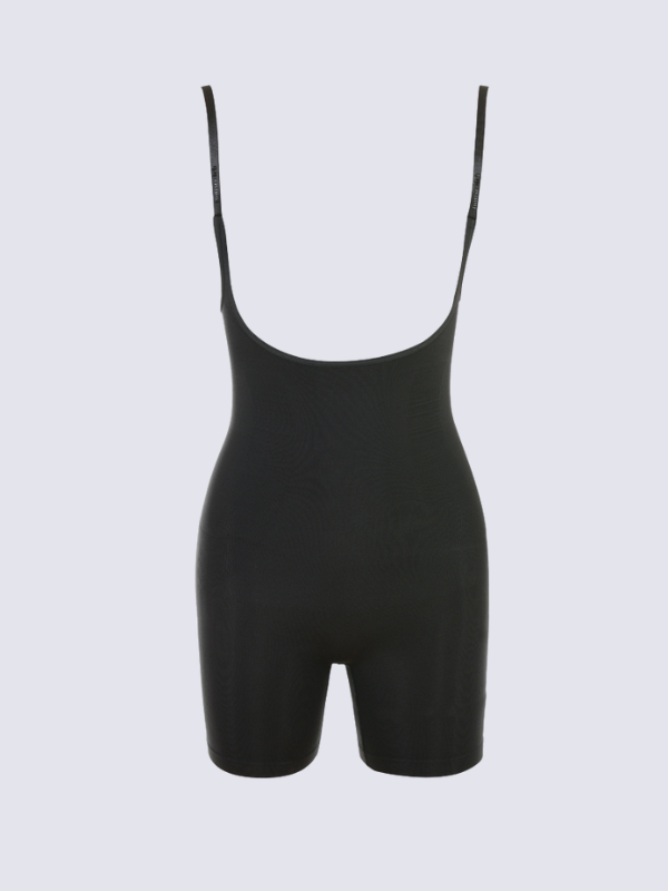 Precious Closet Sweetheart Shapewear Bodysuit Mid Thigh