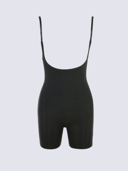 Precious Closet Sweetheart Shapewear Bodysuit Mid Thigh