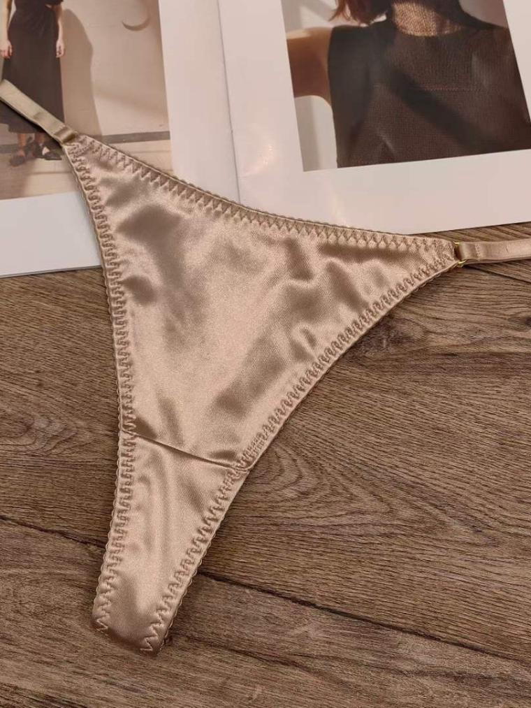 Precious Closet Floral Lace Thong Underwear Set of 4
