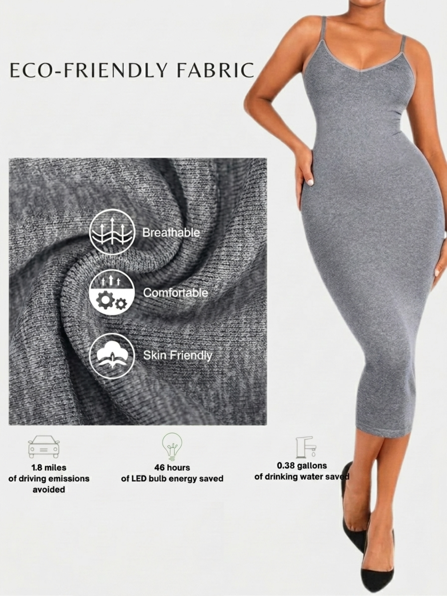 Precious Closet Ribbed Bodycon Midi Dress