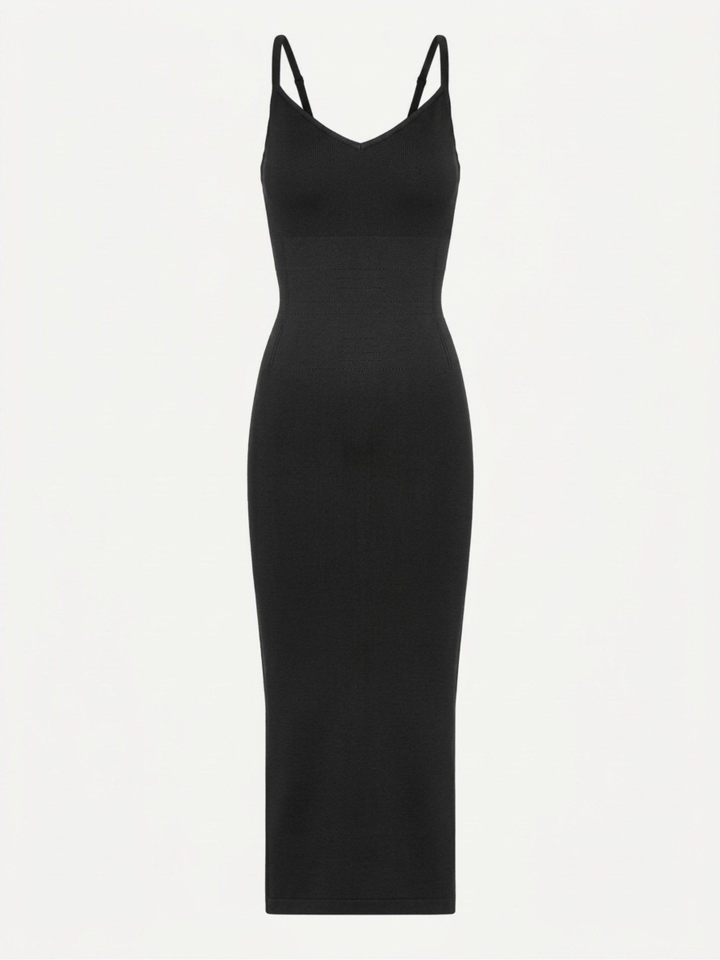 Precious Closet Ribbed Bodycon Midi Dress