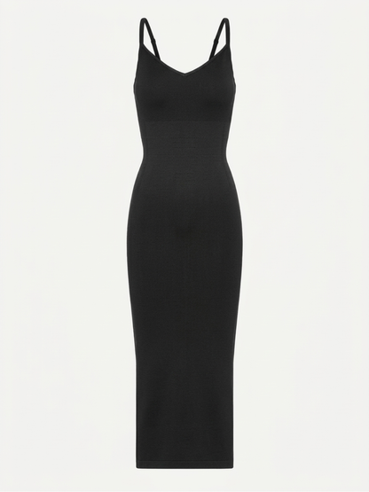 Precious Closet Ribbed Bodycon Midi Dress