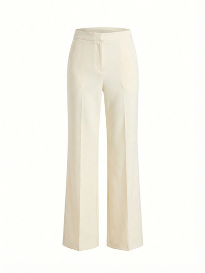 Precious Closet High Waist Straight Leg Trousers