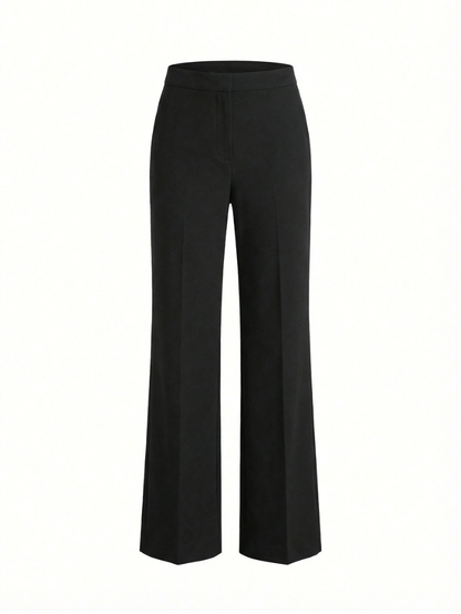 Precious Closet High Waist Straight Leg Trousers